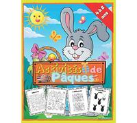Activités de Pâques: Livre de Pâques 100 pages pour les enfants de 4 à 8 ans garçons et filles