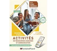 Activités de ressources humaines et communication terminale stmg - Clémence Codron - Fontaine Picard Eds - broché - Scolaire / Universitaire