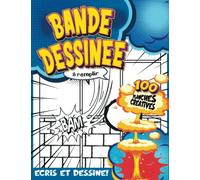 ACTIVITES MANUELLES POUR ENFANTS 8 ANS: Bande Dessinée Vierge - Dessinez Vos Propres Bandes Dessinées | Écrire Et Dessiner Des Romans Graphiques Pour Adultes