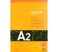Activites pour le cadre europeen commun de reference a2 Livre avec un CD audio - Marie-Louise Parizet - Cle International - Livre CD - Scolaire / Universitaire CD