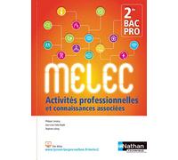 Activités professionnelles et connaissances associées - 2de Bac Pro MELEC