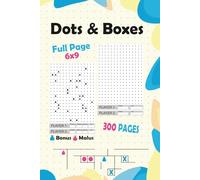 Activity Book Dots And Boxes: A classic pen-and-paper game with cult status
