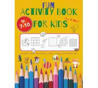 Activity book for kids: Fun Activity Book for Kids With Crosswords, Mazes, Word Searches, Sudoku, Coloring Fun, and Draw & Write Pages/8,5x11 inches/120 pages/fun, educational