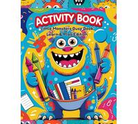 ACTIVITY BOOK " LITTLE MONSTER BUSY BOOK" LEARN AND PLAY EDITION