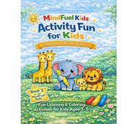 Activity Fun for Kids: Fun Learning, Coloring, and Brain Games for Kids Ages 3-5