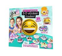 ACTIVITY KINGS ILY DIY 3D Sticker Maker for Girls and Boys, Arts and Crafts Fun for Ages 6+, Makes 30 Custom Stickers, Fun Creative Gift and Toy