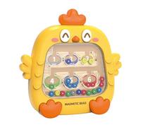 Activity Toy - Magnetic Maze Puzzle Board, Developmental Skill Learning Game, Sturdy Chicken Themed Brain Trainer, Educational Play Set, Ideal for Fine Motor Skills Training and Home