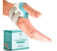 ACTIVIVAS Attelle de pouce orthopédique pour arthrite, attelle de pouce, spica - Support de pouce CMC avec ajustement personnalisé - Droite S