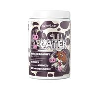 Activlab ActivŁatek - Poudre pour boisson au cacao sans sucres ajoutés à haute teneur en protéines et magnésium (500 g)