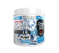 Activlab Black Gorilla ICE PUMP Pre-Workout 300g, Beta-Alanine, AAKG, L-Citrulline, Niacine, Bodybuilding, plus gros muscles, Fitness, MMA - pomme verte