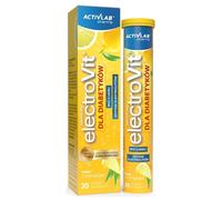 Activlab ElectroVit pour Diabétiques, Citron - 20 Comprimés Effervescents