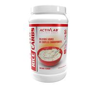 Activlab Rice Carbs - Crème de Riz Naturel 1000g, Source de Glucides Complexes, Repas Avant et Après l’Entraînement, 33 Portions avec Gobelet Doseur