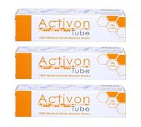 Activon Tube 25g, Miel de Manuka de Qualité Médicale pour Soins des Plaies (Lot de 3)