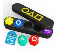 ActivoTex Osselets Squid Gam - Jeu Traditionnel Coréen Gonggi - Gonggi Squid Gam Amusant et Éducatif - Jeu d’Adresse et de Dextérité pour Enfants et Adultes (Lot de 5 pièces, 1, unité)