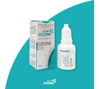ACTIVOZONE ACTIVOZONE ozone oil 20ml. - huile naturelle pour compléter cuisine et soins corporels, peut entrer dans la préparation des plats et des soins corporels, contenance 20 ml et facilite la pri