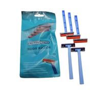 ACTIVPRO Body Razors, Combed to Prevent Cuts, Gentle on Skin, Underarms Trimmer, Pubic Hair Removal, Bikini, Sensitive, Swedish Blade, Unisex Razors, Disposable (Pack of 5)