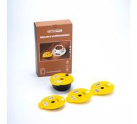 ACTIVPRO - Lot de capsules de café réutilisables, compatibles avec les machines Bosch Tassimo, 4 couvercles en silicone avec filtres 60/180/200/220 ml, rechargeable, durable, kit complet (plastique)