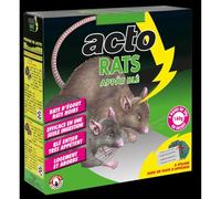 ACTO | APPÂT BLÉ RATS | agit dès la première prise du rongeur | RATO5