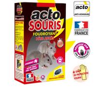 ACTO FOUDROYANT Pate APPAT Souris SOU3