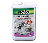 ACTO | POUDRE FOURMIS "POUDRAGE & ARROSAGE" Contre toutes les fourmis et les insectes rampants | FOUR11