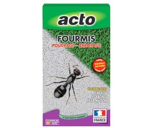 ACTO | POUDRE FOURMIS "POUDRAGE & ARROSAGE" Contre toutes les fourmis et les insectes rampants | FOUR11