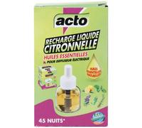 Acto Recharge liquide pour diffuseur citronnelle - 22.5 ml