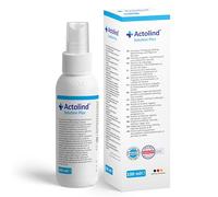 Actolind Solution Plus 100 ml - solution antiseptique pour irrigation des plaies. Nettoyage et hydratation indolores des plaies aiguës, chroniques et infectées. CE III, MPG, PHMB.