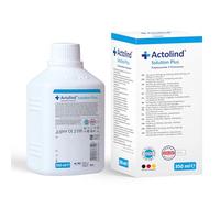 Actolind Solution Plus 350 ml - Solution antiseptique pour irrigation des plaies