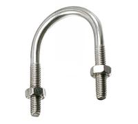 ACTON Etrier fileté pour tube iso avec écrous - Inox A2 Ø18 mm - Boîte de 25 - Vis, pointes, boulons
