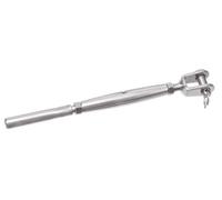 ACTON (Lot de 5) Ridoir à chapes fixes soudées + Embout à sertir - Petit modèle - Inox A4 ØCâble 5mm - Supportage des réseaux