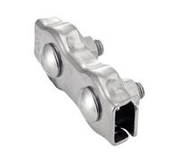ACTON Serre câble plat double - Inox A4 ØCâble 10mm - Boîte de 5 - Supportage des réseaux