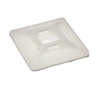 ACTON Support de lien blanc adhesif - Nylon 6.6 5,5 mm - Boîte de 100 - Vis, pointes, boulons