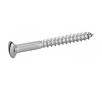 ACTON Vis à bois tête fraisée bombée fendue - Inox A2 3,5x20 mm - Boîte de 200 - Vis, pointes, boulons
