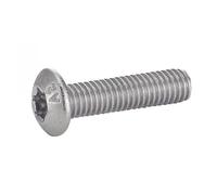 ACTON Vis à métaux tête bombée six lobes - Inox A2 5x10 mm - Boîte de 200 - Vis, pointes, boulons
