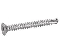 ACTON Vis autoperceuses tête fraisée phillips - Acier Zn 6,3x50 mm - Boîte de 250 - Vis, pointes, boulons