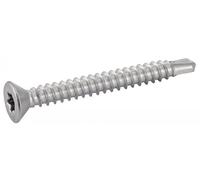 ACTON Vis autoperceuses tête fraisée six lobes - Inox A2 4,8x50 mm - Boîte de 200 - Vis, pointes, boulons