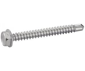 ACTON Vis autoperceuses tête hexagonale à embase - Inox A2 6,3x70 mm - Boîte de 100 - Vis, pointes, boulons