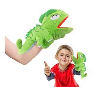 ACTOYS Marionette da Mano, Marionette a Forma di Animale per Bambini, Marionette Dinosauri Mano, Burattini da Mano per Bambini, Pupazzo di Peluche, Natale, Pasqua per Raccontare Storie, Insegnare