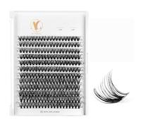 ACTROL ACT-C 0.07 Lot de 2 extensions de cils individuels 12-18 mm Mix D Curl - Cils naturels et volumineux, réutilisables pour des looks personnalisés - Hypoallergéniques et sans cruauté