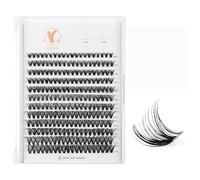 ACTROL ACT-C 0.07 Lot de 2 extensions de cils individuels 8-16 mm Mix D Curl - Cils naturels et volumineux, réutilisables pour des looks personnalisés - Hypoallergéniques et sans cruauté