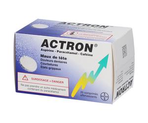 Actron Comprimés Effervescents 20 pc(s)
