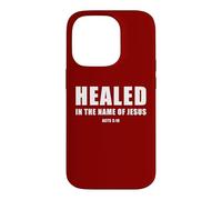 Acts 3:16 Healed in The Name of Jesus! Coque pour iPhone 14 Pro