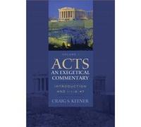 Acts An Exegetical Commentary Introduction and 11247 by Craig S. Keener Inconnu (Auteur)