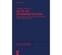 Acts Of Interpretation