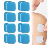 Actsime Lot de 4 kits de rechange (16 pièces) de coussinets en gel compatibles avec les appareils Beurer EM 59 Heat, coussinets en gel de rechange compatibles avec EM 59 Menstrual Relax TENS &