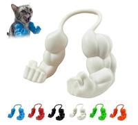 ActSo Creative Cat Muscle Arms,Chat Drôle des Bras Musculaires,Nouveauté Géant Muscle Hand Bran Humain pour Les Chats,Animal Compagnie Muscles Humains Hanging Arms Costume,pour Bureau Décor-E