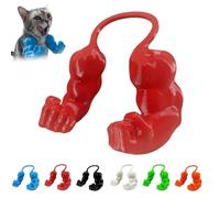 ActSo Creative Cat Muscle Arms,Chat Drôle des Bras Musculaires,Nouveauté Géant Muscle Hand Bran Humain pour Les Chats,Animal Compagnie Muscles Humains Hanging Arms Costume,pour Bureau Décor-C
