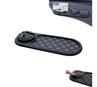 ActSo Multifunction Car Anti-Slip Mat Auto Phone Holder,Multifunctional Car Anti Slip Mat,360° Rotatable Non-Slip Dashboard Mat with Temporary Car Parking Phone Number-D