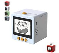ActSo Sticker Box AI,AI Sticker Box Printer,Smart-AI-Voice Stickerbox Printer,with 2.4" Display,Inkless Portable,Mini for Offices and Schools(B)