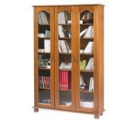 ACTUAL DIFFUSION 6301VAR Bretagne Bibliothèque avec 3 Portes Bois 33 x 119,6 x 182,2 cm